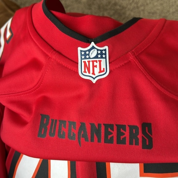 NFL NIKE Tampa Bay Buccaneers Devin White  Red Legend Jersey NEW Mens 5XL - Picture 3 of 10